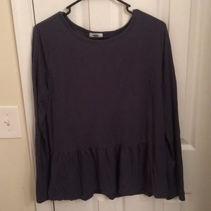 Old Navy peplum tee